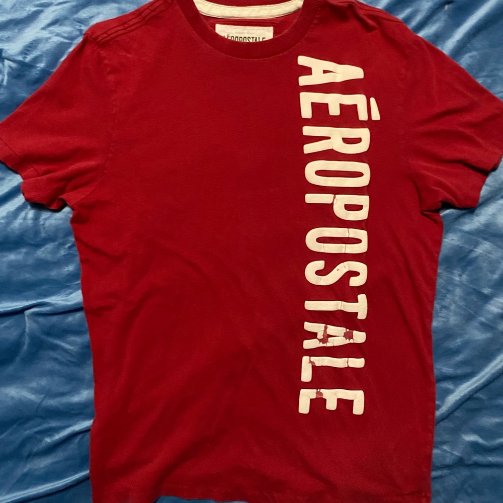 Aeropostale Men's Red T-shirt